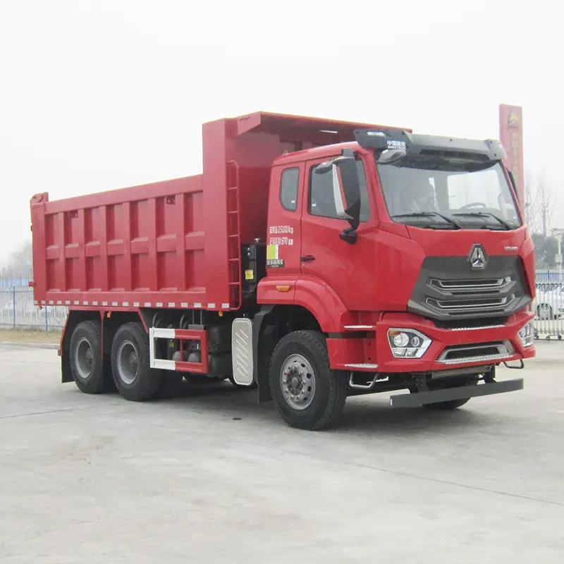 Sinotruk Howo 6 × 4 kallurauto euro II 371 hj 20 cbm kallurkast